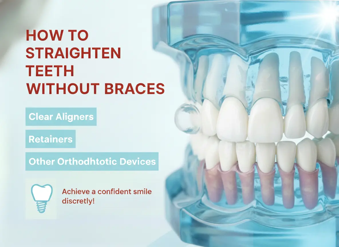 How to Straighten Teeth Without Braces